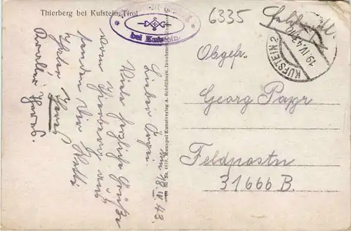 Kufstein und rundherum/Tirol - Thierberg b.Kufstein -312180