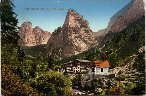 Kufstein/Tirol und rundherum - Hinterbärenbad, Kaisergebirge -312426