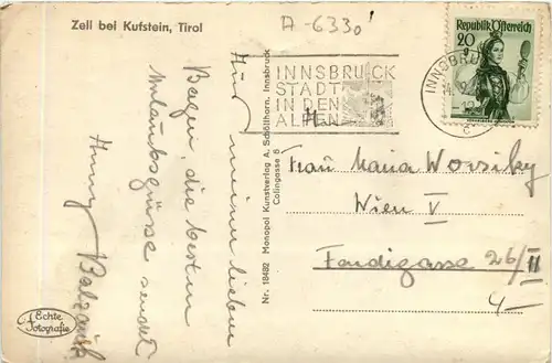 Kufstein und rundherum/Tirol - Zell bei Kufstein -312200