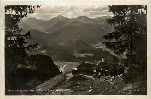 Hechtsee, Kufstein, Blick auf Vorderkaiserfelden -312636