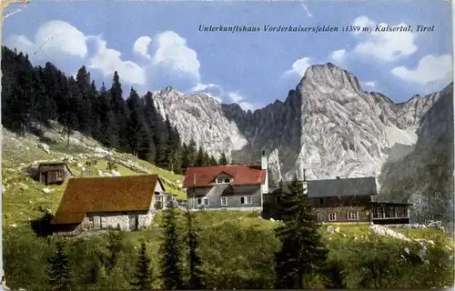 Unterkunftshaus Vorderkaiserfelden - Kaisertal -312240