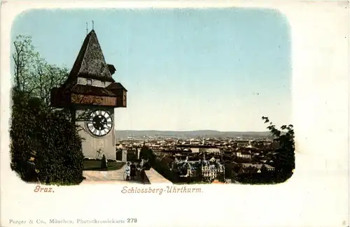 Graz/Steiermark - Graz, Schlossberg-Uhrturm -313656