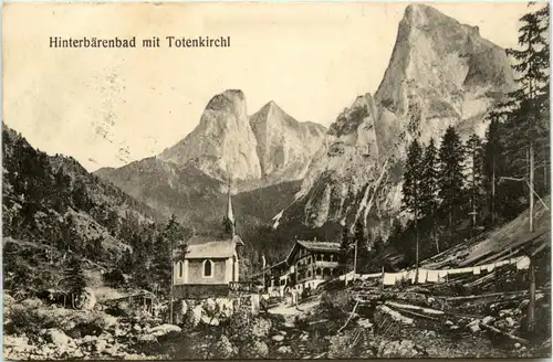 Kufstein/Tirol und rundherum - Hinterbärenbad mit Totenkirchl -312644