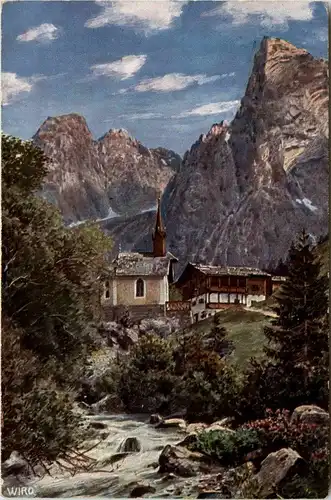 Hinterbärenbad, Kaisergebirge - WIRO - Künstlerkarte -312686