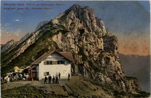 Admont/Steiermark - Admonter-Haus gegen die Admonter-Warte -312760