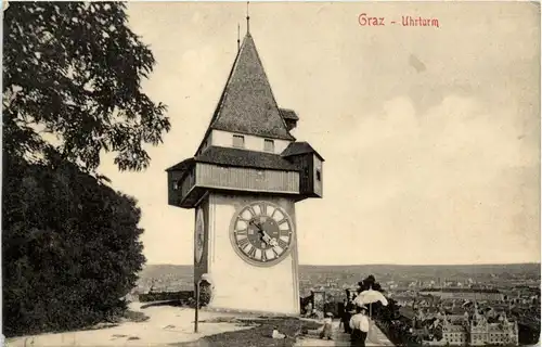 Graz/Steiermark - Graz, Uhrturm -313816