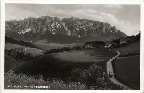 Kufstein/Tirol und rundherum - Wildbichl mit Kaisergebirge -312458