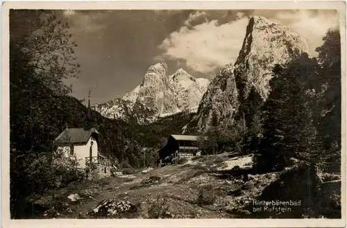 Kufstein und rundherum/Tirol - Hinterbärenbad bei Kufstein -312234