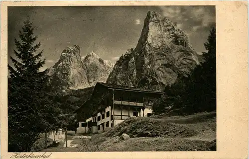 Kufstein/Tirol und rundherum - Hinterbärenbad mit Totenkirchl und Haltspitze -312640