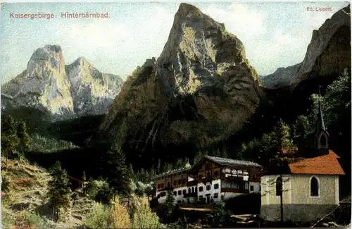 Kufstein/Tirol und rundherum - Kaisergebirge, Hinterbärnbad -312702