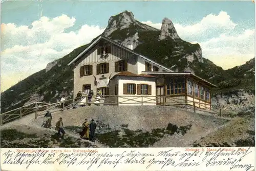 Sonstige/Tirol - Stripsenjochhütte gegen den Stripsenkopf -313182