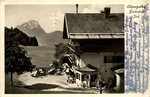 Sonstige/Tirol - Alpengasthof Hinterdux bei Kufstein, -313270
