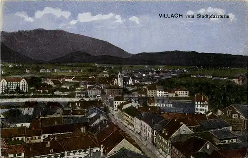 Villach/Kärnten - Villach, mit Stadtpfarrturm -314172