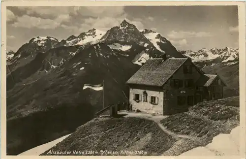 Sonstige Tirol - Ansbacher Hütte mit hohem Ritter -312894