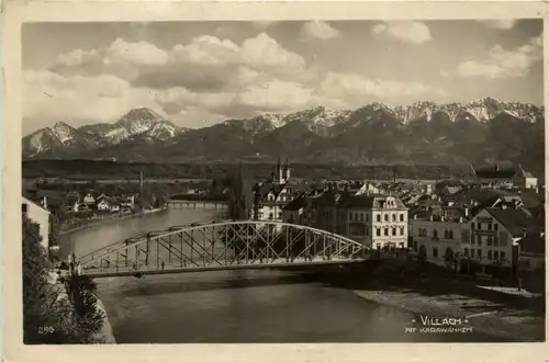 Villach/Kärnten - Villach, mit Karawanken -314236