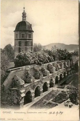 Graz/Steiermark - Graz, Schlossberg, Casematten und Liesl -313606