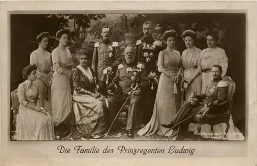 Die Familie des Luitpold Prinzregent Bayern -245298