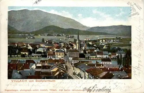 Villach/Kärnten - Villach, vom Stadtpfarrturm -314360