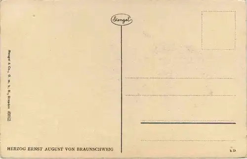 Prinz Ernst August - Herzog zu Braunschweig -245380