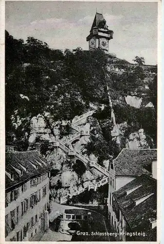 Graz/Steiermark - Graz, Schlossberg-Kriegsteig -313790