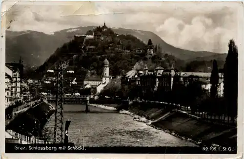 Graz/Steiermark - Graz, Schlossberg mit Schöckl -313730