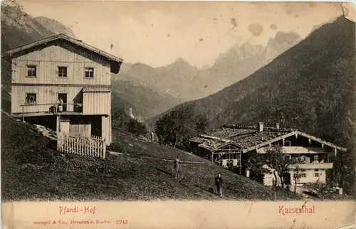 Sonstige/Tirol - Pfandl-Hof, Kaisertal -313202