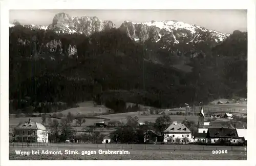 Admont/Steiermark - Admont, Weng gegen Grabneralm -314542