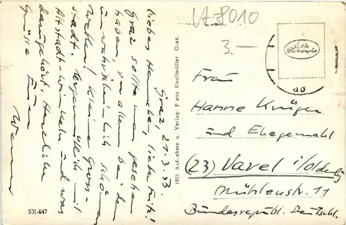 Graz/Steiermark - Graz, mit Gleinalpe -313798