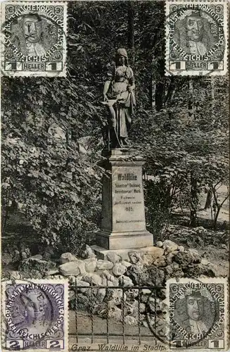 Graz/Steiermark - Graz, Waldlilie im Stadtpark -313500