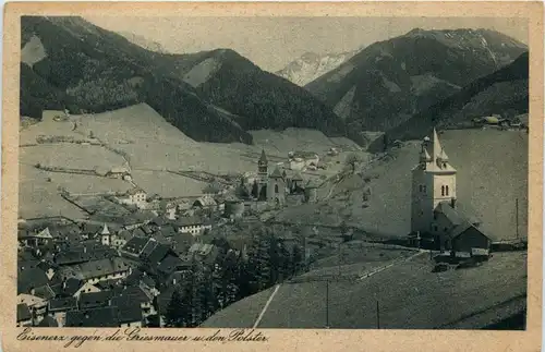 Eisenerz/Steiermark - gegen die Griesmauer und den polster -306530