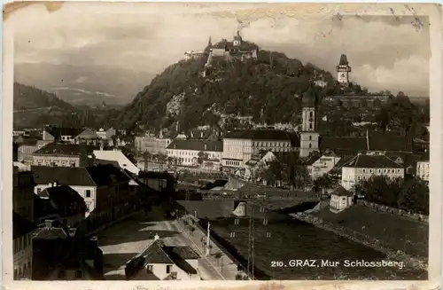 Graz/Steiermark - Graz, Mur Schlossberg -313562