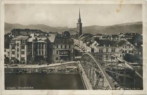 Villach/Kärnten - Villach, Draubrücke -314144