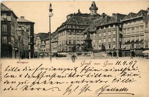 Graz/Steiermark - Graz, Marktplatz -314878