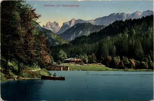 Kufstein/Triol und rundherum - Hechtsee mit Kaisergebirge -312360