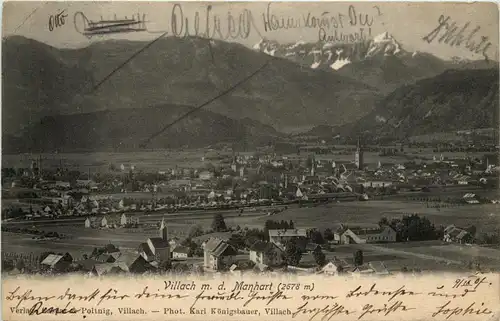 Villach/Kärnten - Villach, mit Mangart -314174