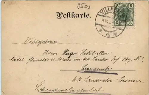 Villach/Kärnten - Villach, mit Mangart -314174