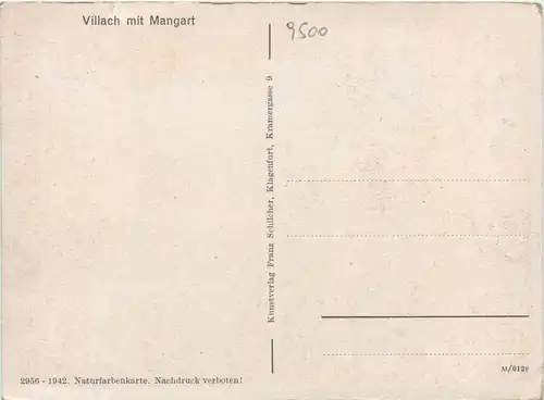 Villach/Kärnten - Villach, mit Mangart -314266