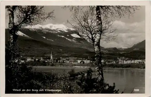 Villach/Kärnten - Villach, an der Drau mit Villacheralpe -314332