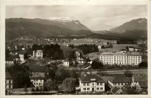 Villach/Kärnten - Villach, gegen Dobratsch (Villacheralpe) -314216