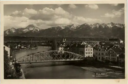 Villach/Kärnten - Villach, mit Karawanken -314238