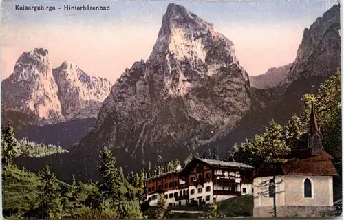 Kufstein/Tirol und rundherum - Kaisergebirge, Hinterbärenbad -312470