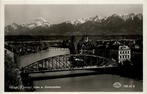 Villach/Kärnten - Villach, Drau u. Karawanken -314298