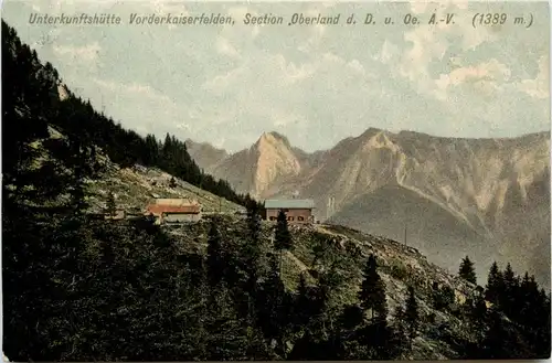 Unterkunfts- und Schlafhaus Vorderkaiserfelden, Sektion Oberland -312530