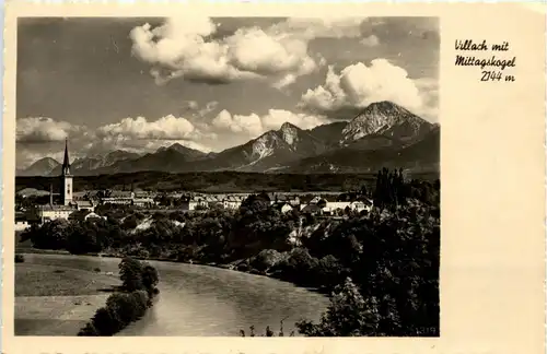 Villach/Kärnten - Villach, mit Mittagskogel -314064