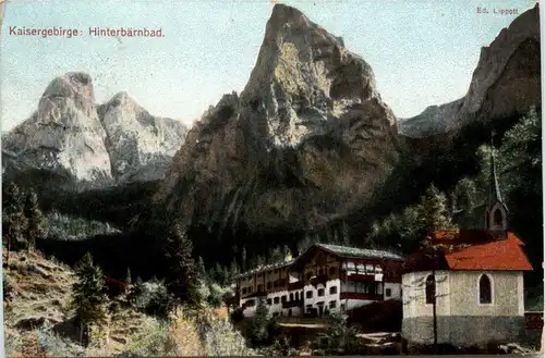 Kufstein/Tirol und rundherum - Kaisergebirge, Hinterbärnbad -312550