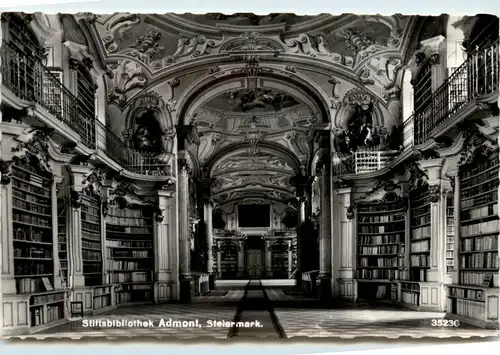 Admont/Steiermark - Admont, Stiftsbibliothek -314492