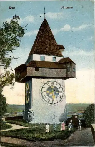 Graz/Steiermark - Graz, Uhrturm -313808