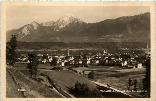 Villach/Kärnten - Villach, mit den Karawanken -314076