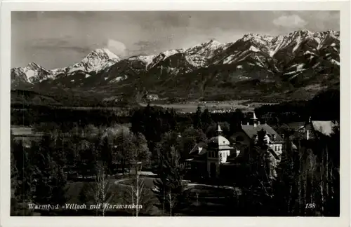 Villach/Kärnten - Villach, mit Karawanken -314176