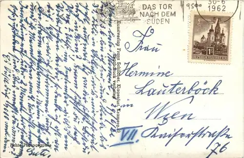Villach/Kärnten - Villach, mit dem Mittagskogel -314158